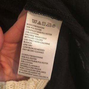 Oversized black shirt